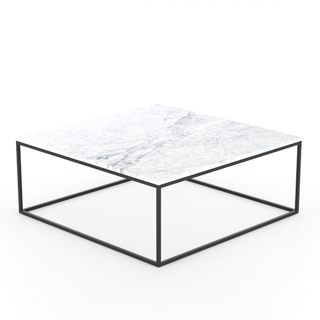 Carrara Marmeren Salontafel – Tijdloze Elegantie in Minimalistisch Design