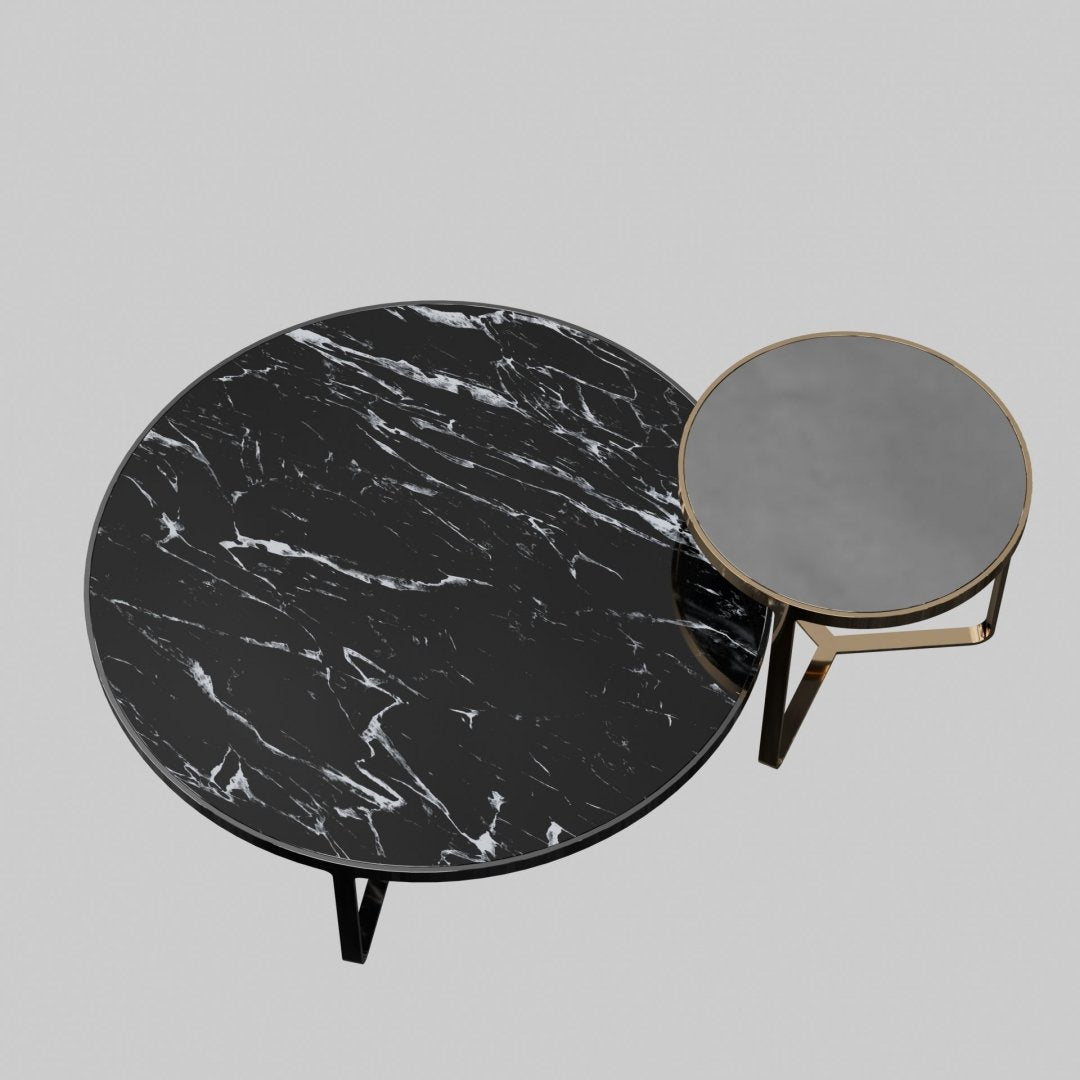 Exclusieve Marmeren Salontafel – Luxe & Modern