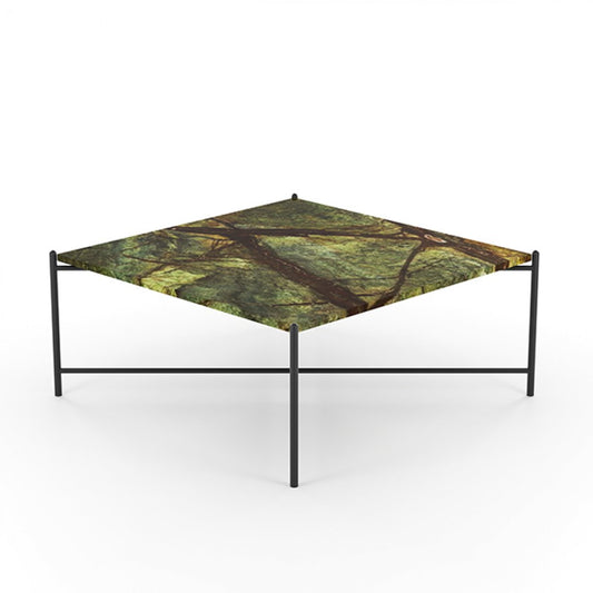 Rain Forest Green Marmeren Salontafel – Uniek en Natuurlijke Luxe