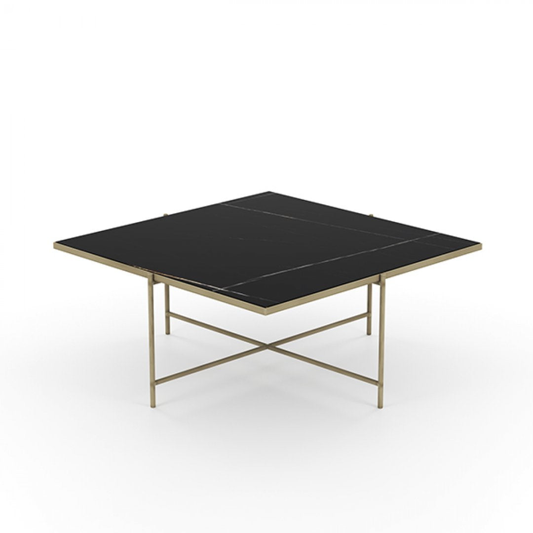 Emperador Dark Marmeren Salontafel – Luxe & Modern Design